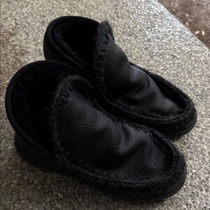 Mou Black Ankle Boots